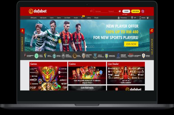 Dafabet Casino Desktop